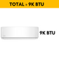 Pioneer® 9,000 BTU 20.5 SEER Ceiling Concealed Ducted Mini Split, RYB009GMFILDAD-25