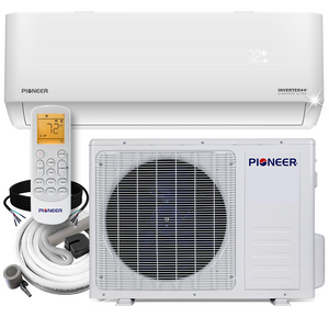 Pioneer® Diamante Ultra 18,000 BTU 21.5 SEER Ductless Mini Split Inverter++ with 16 ft. Kits, WYT018GLFI22RL