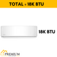 Pioneer® Diamante Ultra 18,000 BTU 21.5 SEER Ductless Mini Split Inverter++ with 16 ft. Kits, WYT018GLFI22RL