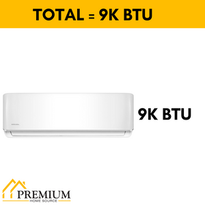 Pioneer® Diamante Ultra 9,000 BTU 23 SEER Ductless Mini-Split Inverter++ with 16 Ft. Kit, WYT009GLFI22RL