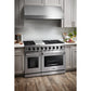 THOR Kitchen 48 in. 6.8 cu. ft. Double Oven Propane Gas Range in Stainless Steel, LRG4807ULP