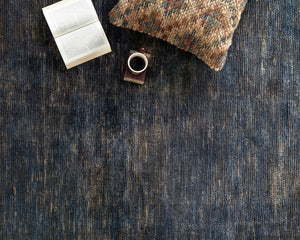 Loloi Rugs Quinn Collection Rug in Indigo - 5'6" x 8'6"