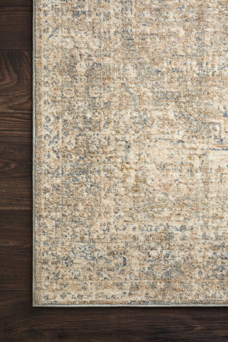 Loloi Rugs Revere Collection Rug in Granite, Blue - 11'6" x 15'6"