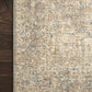 Loloi Rugs Revere Collection Rug in Granite, Blue - 7'10" x 10'