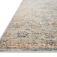 Loloi Rugs Revere Collection Rug in Light Blue, Multi - 9'6" x 12'5"