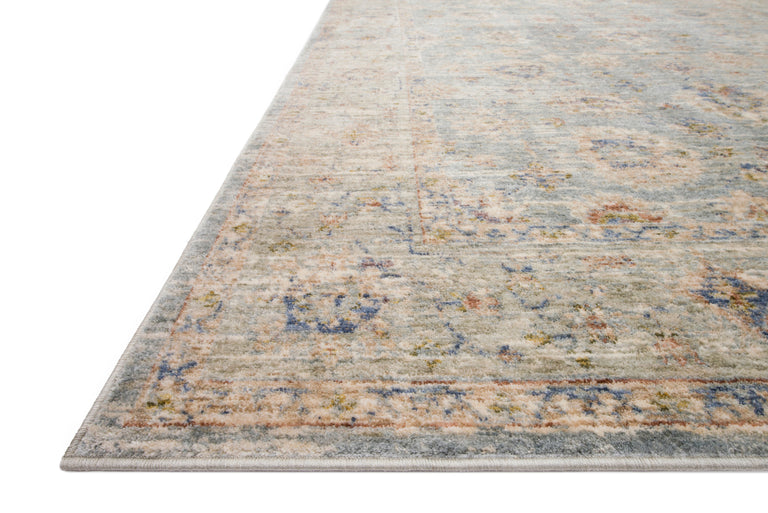 Loloi Rugs Revere Collection Rug in Light Blue, Multi - 9'6" x 12'5"