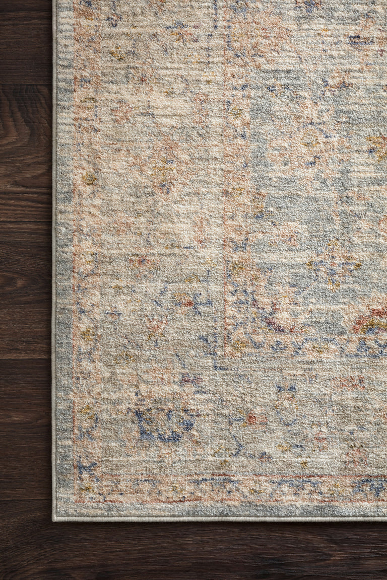 Loloi Rugs Revere Collection Rug in Light Blue, Multi - 11'6" x 15'6"