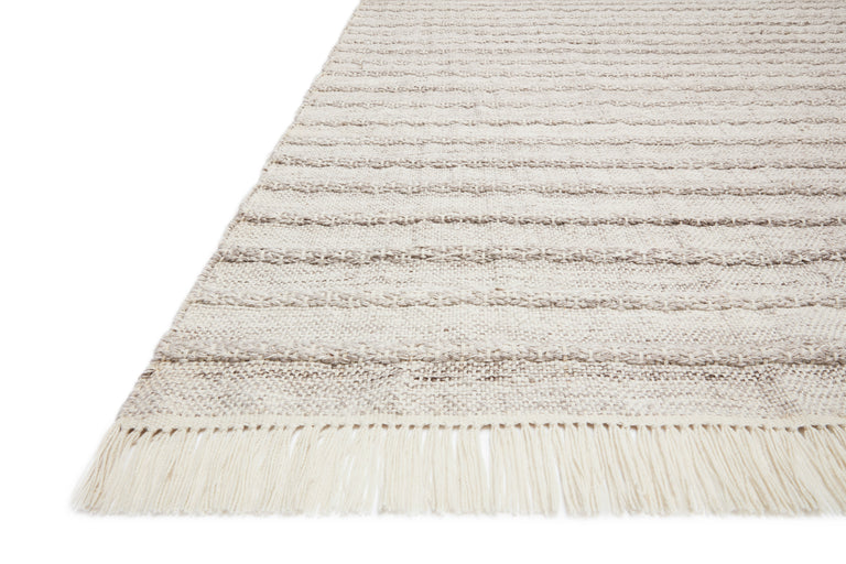 Loloi Rugs Rey Collection Rug in Silver, Grey - 9'3" x 13'