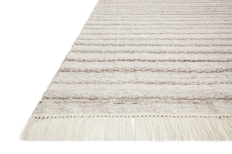 Loloi Rugs Rey Collection Rug in Silver, Grey - 7'9" x 9'9"