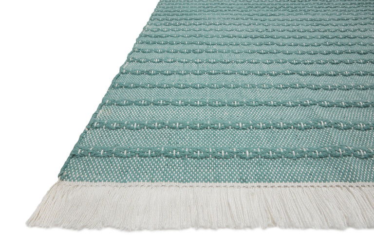 Loloi Rugs Rey Collection Rug in Spa, Natural - 9'3" x 13'