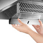 Robam 30 Inch Convertible Wall-Mounted Range Hood with Charcoal Filter in Stainless Steel, ROBAM-A831