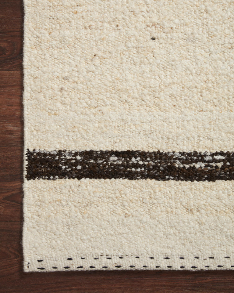 Loloi Rugs Roman Collection Rug in Natural, Bark - 5'6" x 8'6"