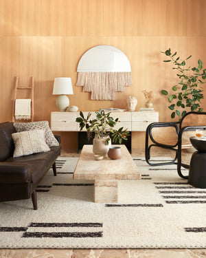 Loloi Rugs Roman Collection Rug in Natural, Bark - 9'6" x 13'6"