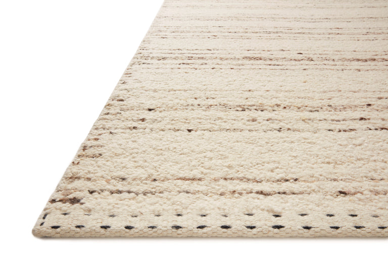Loloi Rugs Roman Collection Rug in Ivory, Pebble - 4'0" x 6'0"