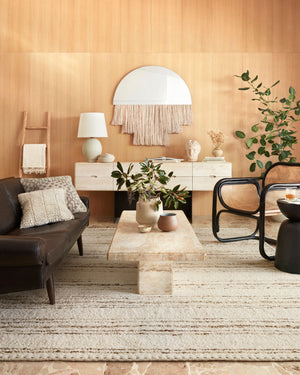 Loloi Rugs Roman Collection Rug in Ivory, Pebble - 9'6" x 13'6"