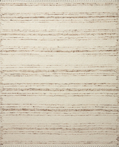 Loloi Rugs Roman Collection Rug in Ivory, Pebble - 5'6" x 8'6"