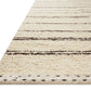 Loloi Rugs Roman Collection Rug in Natural, Charcoal - 8'6" x 11'6"