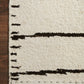 Loloi Rugs Roman Collection Rug in Ivory, Black - 7'9" x 9'9"
