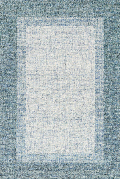 Loloi Rugs Rosina Collection Rug in Aqua - 7'9" x 9'9"