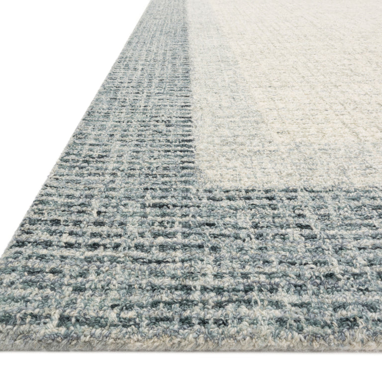 Loloi Rugs Rosina Collection Rug in Grey, Blue - 7'9" x 9'9"