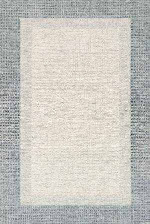 Loloi Rugs Rosina Collection Rug in Grey, Blue - 7'9" x 9'9"