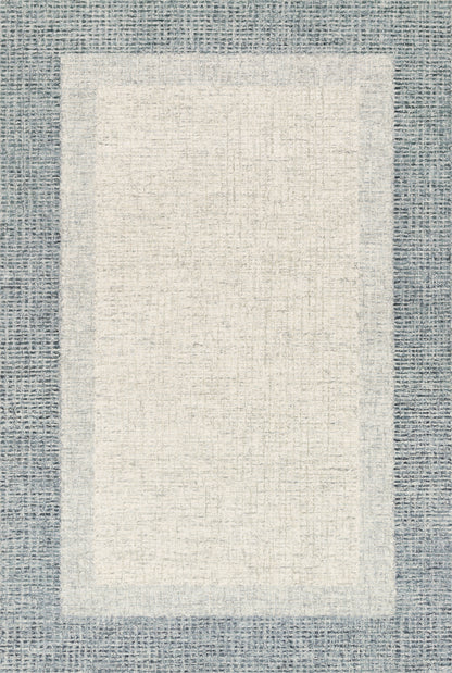 Loloi Rugs Rosina Collection Rug in Grey, Blue - 9'3" x 13'