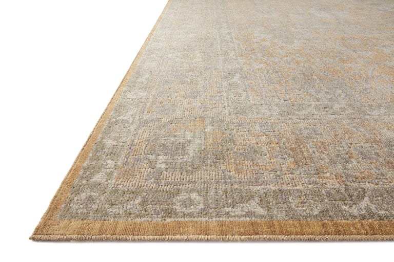 Chris Loves Julia x Loloi Rug in Gold, Sand - 2'7" x 12'0"