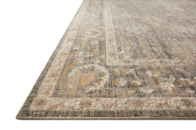 Chris Loves Julia x Loloi Rug in Sage, Blush - 5'0" x 5'0" Round