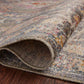 Chris Loves Julia x Loloi Rug in Stone, Multi - 2'7" x 4'