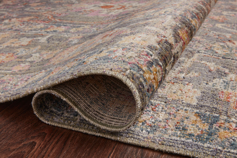 Chris Loves Julia x Loloi Rug in Stone, Multi - 2'7" x 4'