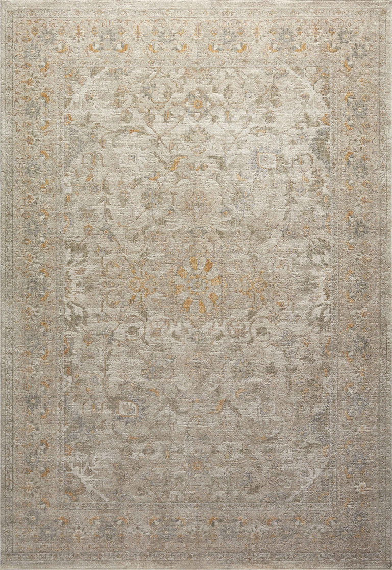 Chris Loves Julia x Loloi Rug in Ivory, Natural - 9'0" x 12'0"