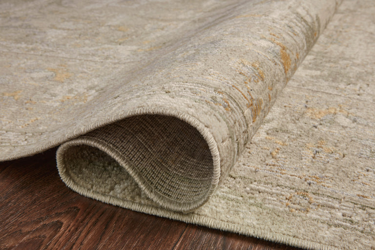 Chris Loves Julia x Loloi Rug in Ivory, Natural - 3'7" x 5'7"