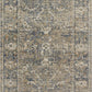 Chris Loves Julia x Loloi Rug in Sand, Lagoon - 5'0" x 5'0" Round