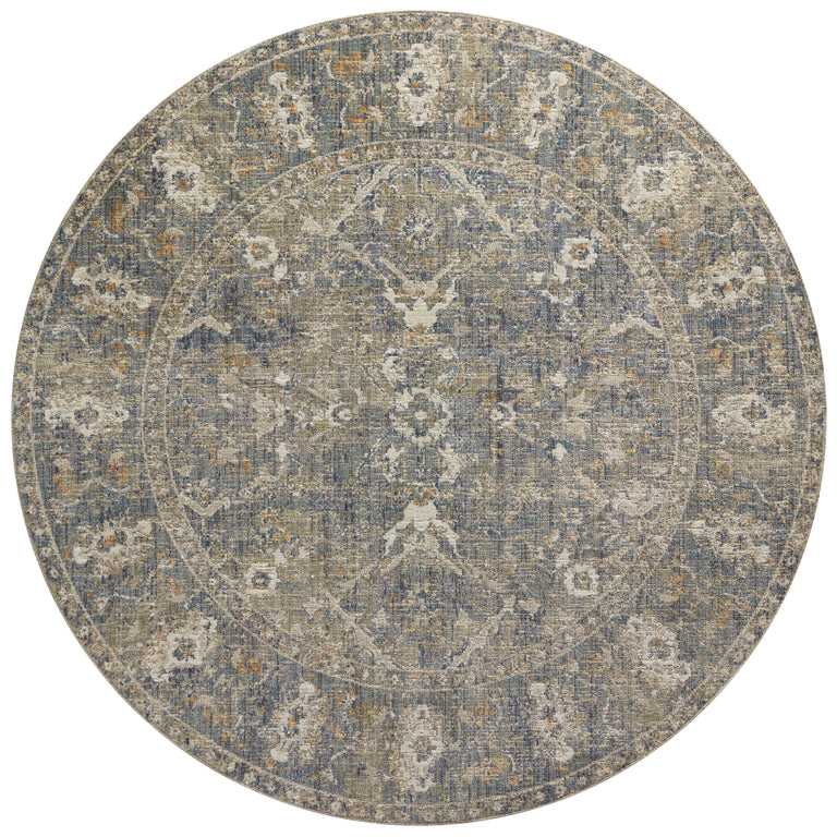 Chris Loves Julia x Loloi Rug in Sand, Lagoon - 9'0" x 12'0"