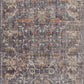 Chris Loves Julia x Loloi Rug in Graphite, Multi - 2'7" x 10'0"