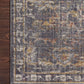 Chris Loves Julia x Loloi Rug in Graphite, Multi - 2'7" x 10'0"