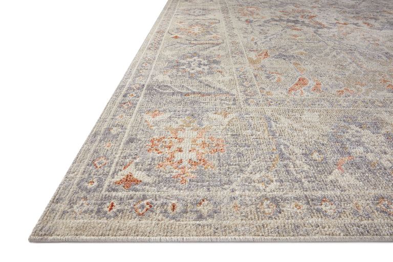 Chris Loves Julia x Loloi Rug in Oatmeal, Lavender - 7'10" x 10'
