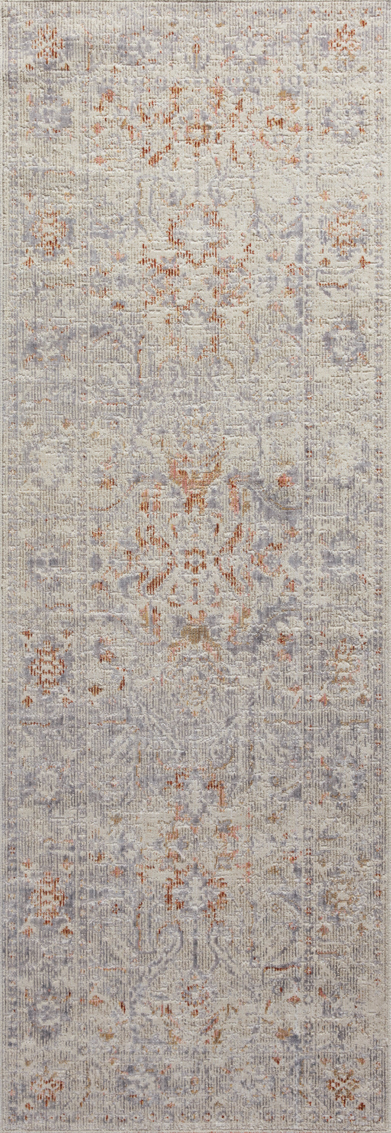 Chris Loves Julia x Loloi Rug in Oatmeal, Lavender - 7'10" x 10'