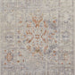 Chris Loves Julia x Loloi Rug in Oatmeal, Lavender - 6'3" x 9'