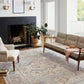 Chris Loves Julia x Loloi Rug in Oatmeal, Lavender - 6'3" x 9'