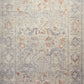 Chris Loves Julia x Loloi Rug in Oatmeal, Lavender - 3'2" x 3'2"