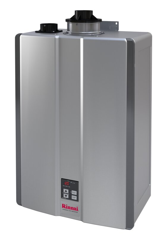Rinnai Residential Natural Gas Tankless Water Heater w/ Recirculating Pump, RUR199iN