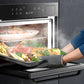 Robam 24 Inch Air Fry Convection European Element Single Electric Wall Oven in Black, ROBAM-CQ760