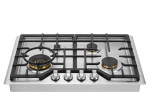 Robam 30 Inch 4 Burners Gas Cooktop in Stainless Steel, ROBAM-G413