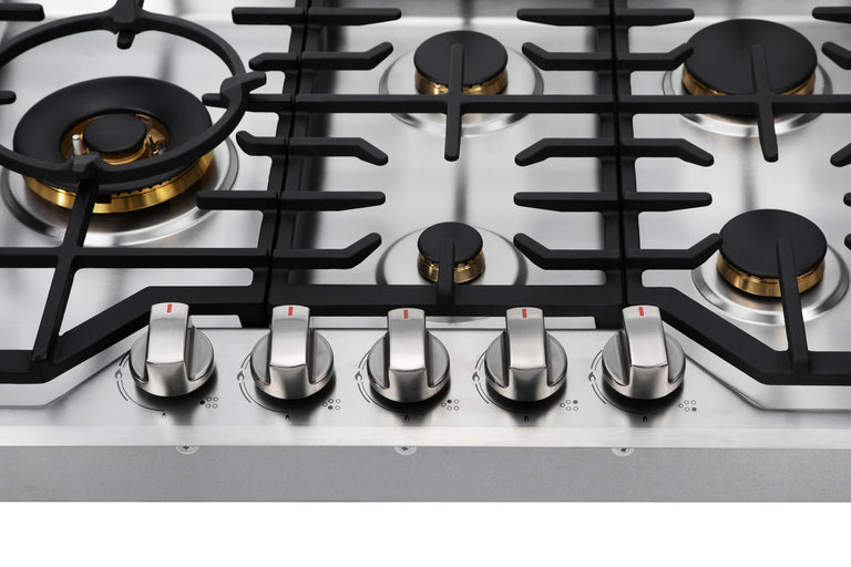 Robam 30 Inch 5 Burners Gas Cooktop in Stainless Steel, ROBAM-G513