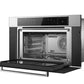 Robam 30 Inch Air Fry Convection European Element Single Electric Wall Oven in Black Glass, ROBAM-CQ762