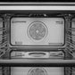 Robam 30 Inch Air Fry Convection European Element Single Electric Wall Oven in Black Glass, ROBAM-CQ762