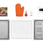 Robam 30 Inch Air Fry Convection European Element Single Electric Wall Oven in Black Glass, ROBAM-CQ762