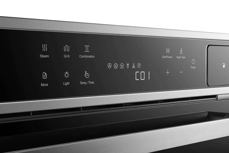 Robam 30 Inch Air Fry Convection European Element Single Electric Wall Oven in Black, ROBAM-CQ762S
