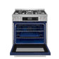 Robam 30 Inch Freestanding Gas Range with 5 Sealed Burners, 5.0 cu. ft. Oven in Stainless Steel, ROBAM-G517K